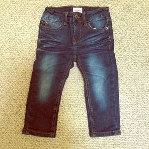Baby Boy Dark, Straight Leg Hudson Jeans 12-18M